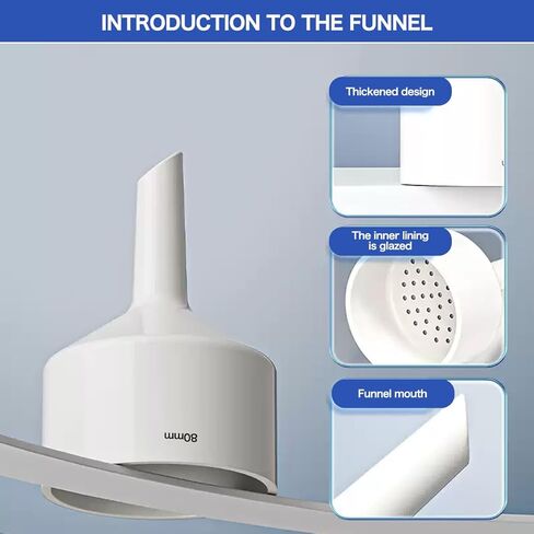 مجموعة تصفية قمع Lab Buchner مع سيراميك Buchner مقاس 80 مم ودورق مفرغ سعة 1000 مل in Kuwait