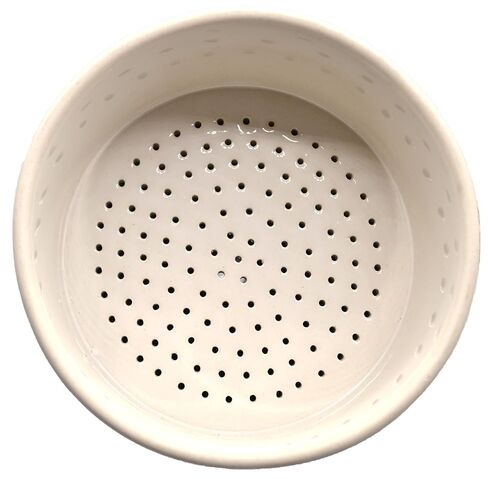 EISCO Buchner Funnel, 12.5cm - Porcelain - Straight Sides, Perforated Plate in Saudi Arabia