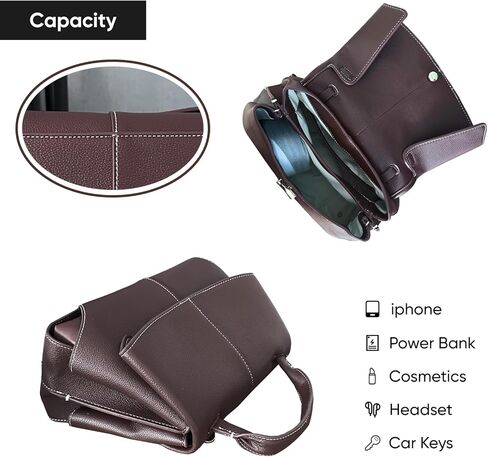 حقائب اليد الفاخرة للنساء جلدية حقيبة وأكياس مصممة المقبض الأعلى in Kuwait