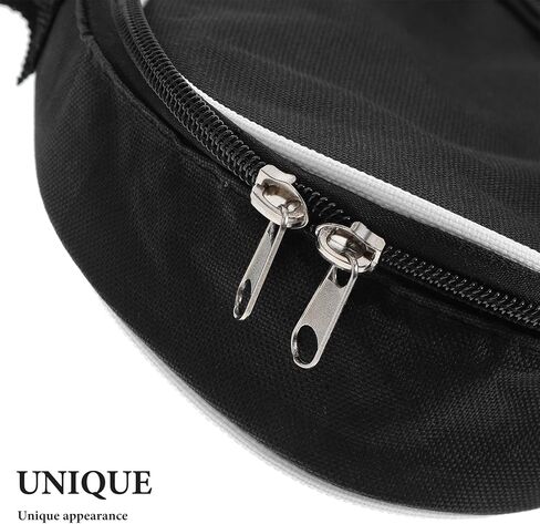 Vaguelly Padded 21-string Lyre Harp Bag with Waterproof Oxford Cloth Travel Harp Storage Case for Musicians Protective Zippered Carrying Pouch in Saudi Arabia