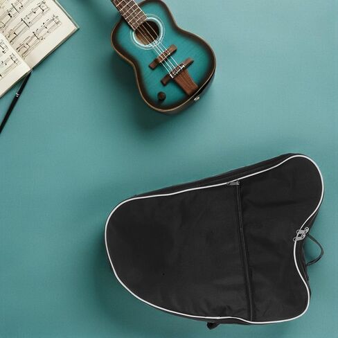 Vaguelly Padded 21-string Lyre Harp Bag with Waterproof Oxford Cloth Travel Harp Storage Case for Musicians Protective Zippered Carrying Pouch in Saudi Arabia