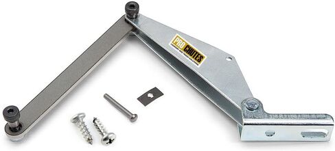 دعامة تثبيت بذراع هزاز على شكل فراشة - أجهزة للأبواب ذات المفصلات الجانبية لمزلق الكتان والغسيل باستخدام أدوات إغلاق المكبس الهيدروليكي القابلة للسحب، وأحيانًا لأبواب سحب مزلق القمامة أو القمامة in Kuwait