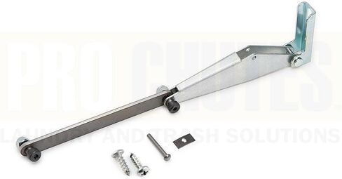 دعامة تثبيت بذراع هزاز على شكل فراشة - أجهزة للأبواب ذات المفصلات الجانبية لمزلق الكتان والغسيل باستخدام أدوات إغلاق المكبس الهيدروليكي القابلة للسحب، وأحيانًا لأبواب سحب مزلق القمامة أو القمامة in Kuwait