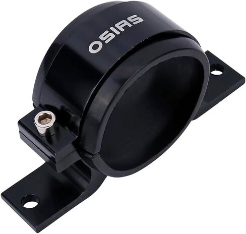 Black 60mm External Fuel Pump Mounting Bracket – Universal Clamp Holder for 60-65mm Diameter Pumps in Saudi Arabia