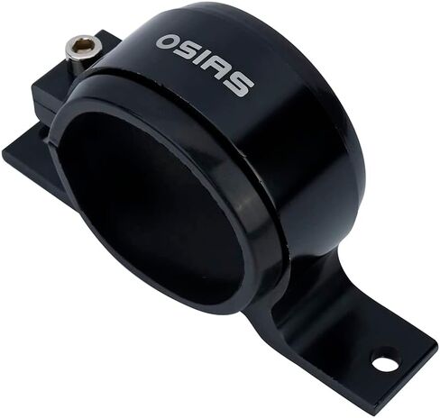 Black 60mm External Fuel Pump Mounting Bracket – Universal Clamp Holder for 60-65mm Diameter Pumps in Saudi Arabia