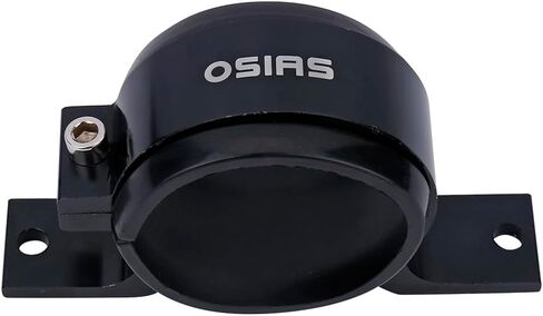 Black 60mm External Fuel Pump Mounting Bracket – Universal Clamp Holder for 60-65mm Diameter Pumps in Saudi Arabia