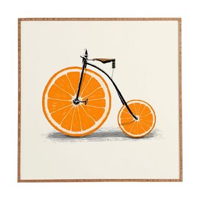 Deny Designs Florent Bodart, Acid, Framed Wall Art, Small, 12"x 12"
