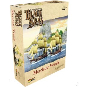 Warlord Black Seas The Age of Sail Merchant Vessels for Black Seas Table Top Ship Combat Battle War Game 792410009
