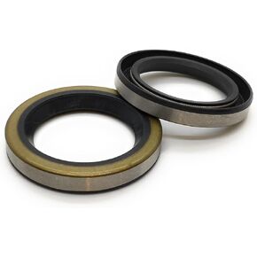 REPLACEMENTKITS.COM Brand Propeller Carrier Oil Seal 2pc Compatible with Mercruiser Bravo XR/XZ Sportmaster & Mercury 200/250/300 XS Replaces 26-815565