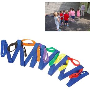 KIKIGOAL Children's Walking Ropes for Preschool Daycare School Kids Outdoor Colorful Waist Belt Rope for Up to 12 Children 2 Teachers (Waist Belt Style)