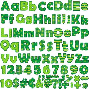 260pcs Letters Combo Pack Set Ocean Sea Water Colorful Classroom Decorations Alphabet Letters Numbers Bulletin Board Block Accents Cutouts for Students Kids