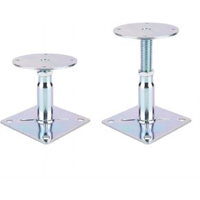 2 Pack Adjustable 3½" to 6" Floor Jack，Mini Screw Jack，Adjustable Support Jack for The Floor,Post Floor Joist Jack,RV Step Stabilizer,House Jacks for Leveling.