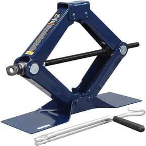 TCE AT10152U-1 Torin Steel Scissor Lift Jack Car Kit, 1.5 Ton (3,000 lb) Capacity, Blue