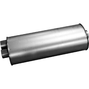 Walker Quiet-Flow SS 21533 Direct Fit Exhaust Muffler 2.5" Inlet (ID) 3" Outlet (ID) for Ford F-150