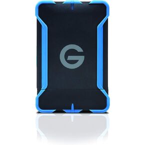 G-Technology 1TB G-DRIVE ev ATC Portable External Hard Drive with tethered USB 3.0 cable - All-Terrain Drive Solution - 0G03614-1
