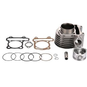 GOOFIT 57.4mm Cylinder Piston Kit Replacement for 4 Stroke GY6 125cc 150cc 157QMJ Air-Cooled ATV Scooter