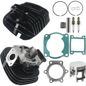 labwork Cylinder Piston Gasket Head Kit Replacement for Yamaha Blaster 200 YFS 200 2XJ-11111-00-00 1988 1989-2006