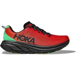 HOKA ONE ONE Men's Rincon 3 Running Shoes, Red Alert/Flame,