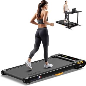 Walking Pad Treadmill, Under Desk Treadmill, Treadmill for Home Office, Quiet Treadmill 2 in 1 for Walking and Jogging, 2.5HP Portable Walking Treadmill with Remote Control, LED Display