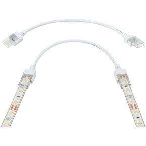 Armacost Lighting White/Single Color IP67 Outdoor Tape to Tape Connector - 2 Pack 560740