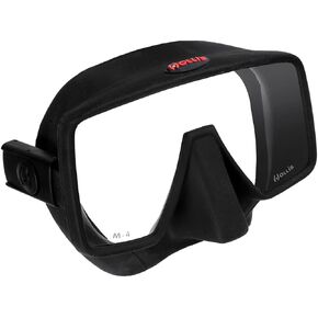 Hollis M-4 Mask | Ideal for Scuba Diving and Snorkeling | Square Lens Provides Wide Field of Vision | Low Volume Helps minimize fogging | Comfortable Silocon Skirt | Fits a Variety of Faces