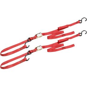 Ancra 49380-10 Red 69" Tiedowns with Integrated Soft hooks