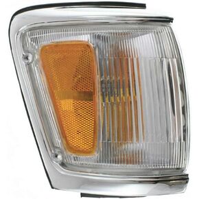 For 1992-1995 Toyota 4Runner Parking/Cornering Lights Driver and Passenger Side Pair Chrome For TO2520147