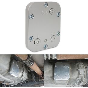 3 ports PTO Cooler Cover 1/8 NPT For Dodge Ram 1/8 NPT 1500 2500 3500 4000 4500 PTO Oil Cooler Cover G56 Transmission Corrects Fluid Level