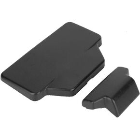 Aramox Motorcycle Back Cushion Backrest, Rubber Rear Pad Saddlebag Trunk Passenger Backrest Accessory Fit for F800GS (Black)