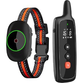 Electric Dog Shock Collar Dog Training Collar with Remote for Small Medium Large Dogs 10-120Lbs, Shock Dog Collar with Beep, Vibration, Safe Shock Modes - Waterproof Rechargeable – 3300Ft