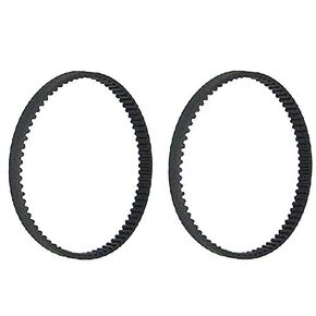 (2) Two Vacuum Belts for Shark 207-3m-6,2073M06, 3M-207-6, 3M20706 UV400,UV410,UV420
