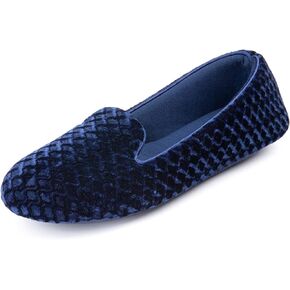 RockDove Women's Velour Memory Foam Slipper