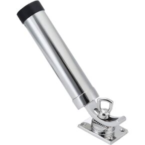 Manifish-Made Stainless Steel All Angle Adjustable Fishing Rod Holder, Top/Side/Deck/Base-Mounted Fishing Pole Holders for Boats