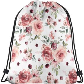 Camo Drawstring Bags Classic Green Brown Black Camouflage Pattern Forest Texture Abstract Military Print String Bags for Women Men Army Design Sport Gym Sack Casual Backpack for Yoga