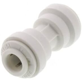 IPW Industries Inc-John Guest - Polypropylene Union Connector Quick Connect Fitting 1/2" OD/Single-PP0416W