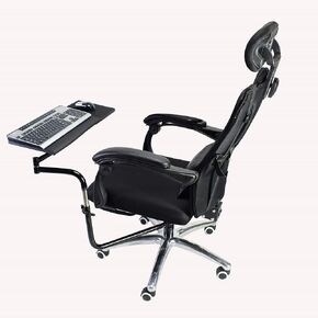 Ergonomic Keyboard Laptop Tablet Mouse Stand Holder Mount for Workstation Video Gaming,Silver