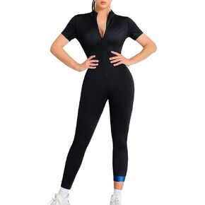 Junlan Sauna Suit Women Full Body Sauna Sweat Suit