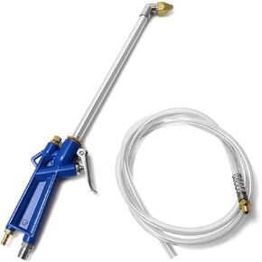 Air Blow Gun Pneumatic Engine Cleaning Gun with 40 in Hose, Cleaning Degreaser Sprayer Tool，very easy to clean narrow spaces such as the engine compartment, mechanical interior, and wheels.