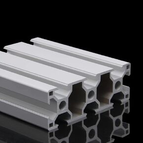 TEN-HIGH 3090 Aluminum Extrusion Profile 39.37inch / 1000mm European Standard for 3D Printer and CNC DIY (Quantity: 2pcs, Thickness: 1.3mm)