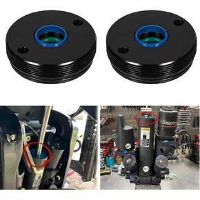 Marine Parts Power Tilt Cylinder End Caps/Glands Seals Kit Fit For Mercury V6 Units Gen 2 & 3 1991-2017 135 150 175 200 225 250 300 HP Verado Optimax EFI Carb replace 878239 FSM042
