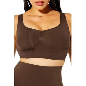 Women's Nearly Naked Shaping Midi Bra, Medium Compression, Back Smoothing