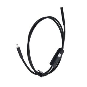 USB Endoscope, Inspection Cameras DC 5V 30W Pixels Light Waterproof with LED Light for Automobiles(2m (6.6ft))