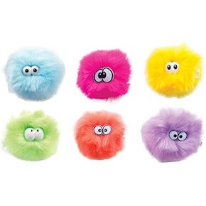Furry Face Locker Buddies (6X pcs Random Mix Colors)