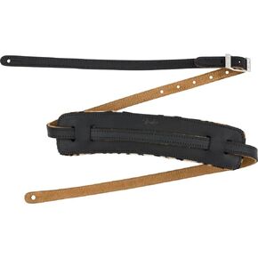 Fender Joe Strummer Vintage Saddle Guitar Strap, 2.5in, Black