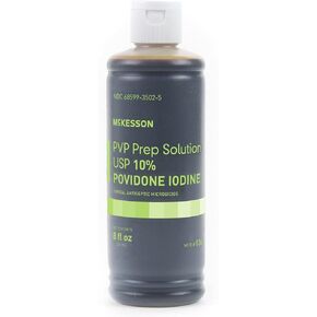 McKesson Skin Prep Solution 8 oz. NonSterile Flip-Top Bottle 1 Each 034