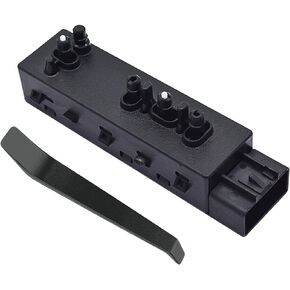Power Seat Switch Adjust Switch Front Left Driver Side Compatible with Buick,for Chevy,for Cadillac,for GMC | for GMC .Replaces#25974714,12451497,1S12377.