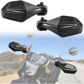 Handguards Protector for KLX230 20-24, Plastic Air Deflectors Protector Hand Guards Kit for Kawasaki KLX230 KLX230R ABS 2020-2024 Accessories, Replacement 99994-1248-6C (2PCS)