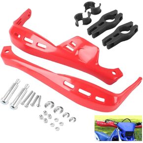 Dirt Bike Handguards for 7/8" 22mm and 1 1/8" 28mm Motorcycle Motocross ATV Compatible for Off Road ATV Yamaha Kawasaki Suzuki for Honda Surron Pit Bike Hand Guards Black