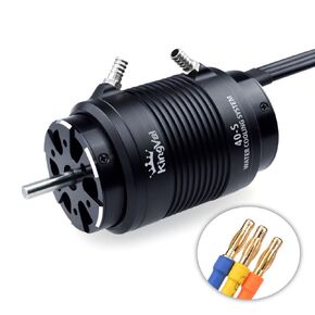 Replacement 4082 1600KV Brushless Motor Shaft Diameter 5mm with Water Cooling Jacket Unit Compatible with RC Boat