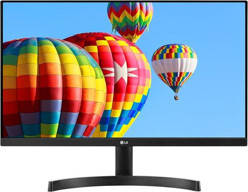 LG 27ML600M-B شاشة 27 بوصة Full HD IPS 3 جوانب بدون حدود مع HDMI مزدوج، أسود in Saudi Arabia